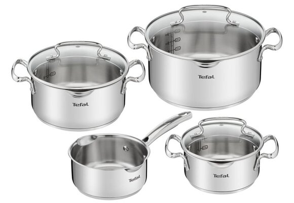 Tefal G719S7 Duetto+ 4-delige Pannenset