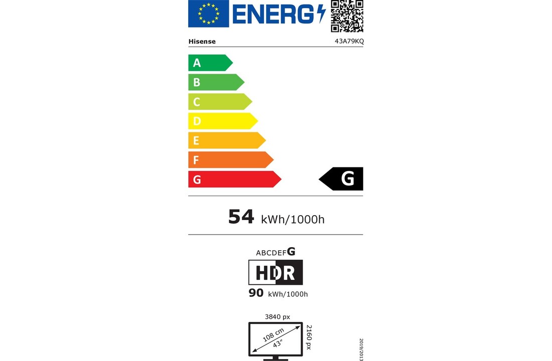 Hisense 43A79KQ - QLED TV