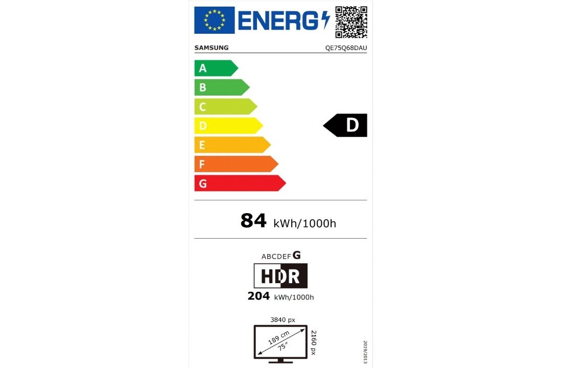 Samsung QLED 4K 75Q68D (2024) - QLED TV