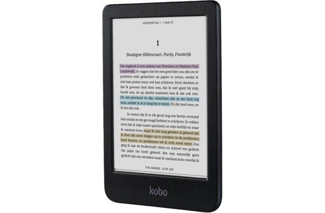 Kobo Clara Colour Zwart - E-reader