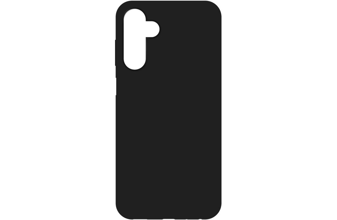 Just In Case Samsung Galaxy A15 TPU Rubber Case Zwart - Telefoonhoesje
