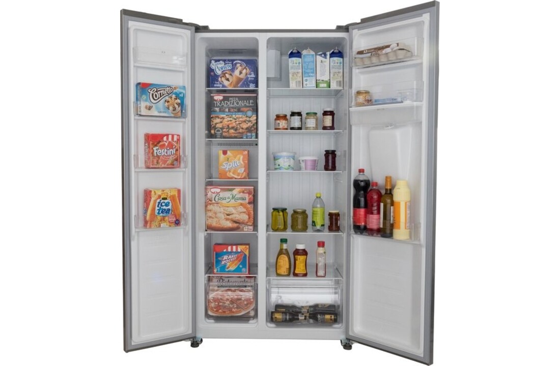 Exquisit SBS146-WS-040ES - Amerikaanse koelkast