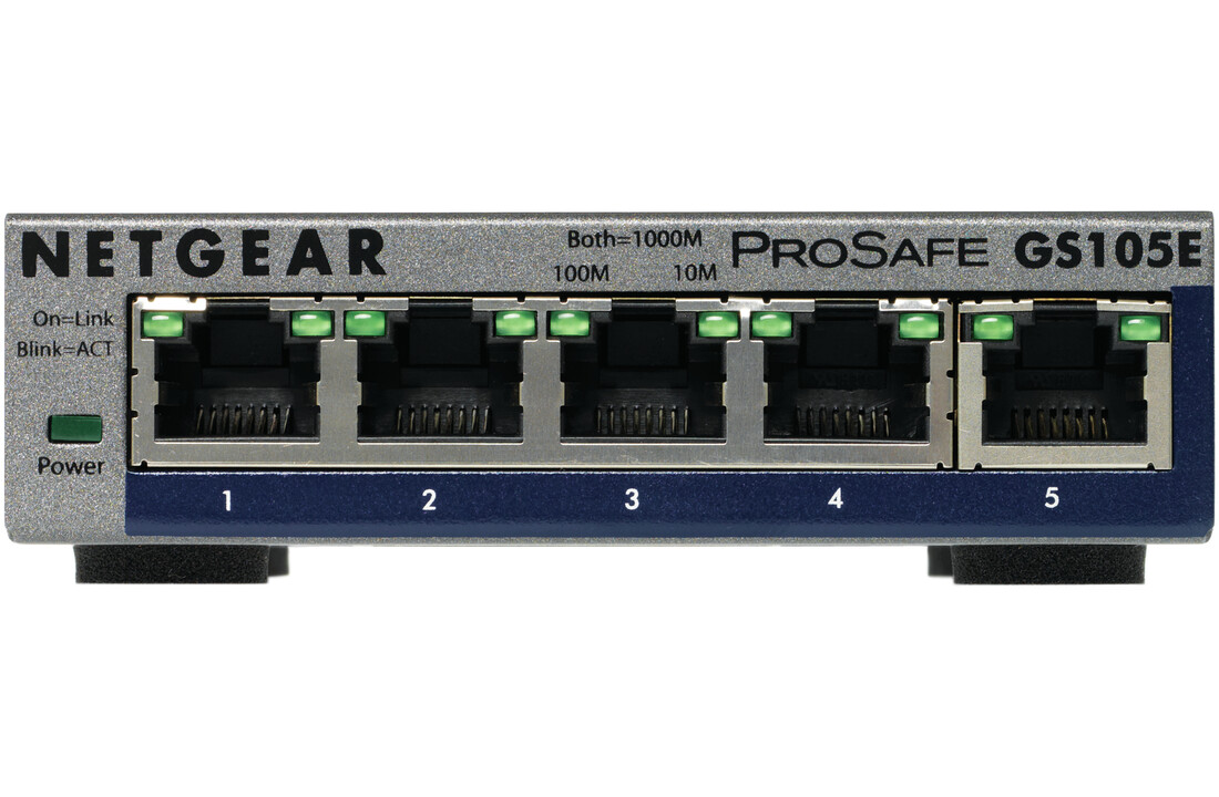 Netgear Prosafe Gigabit Plus GS105E - Netwerk switch