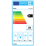 Miele DA 2808 - Plafond afzuigkap