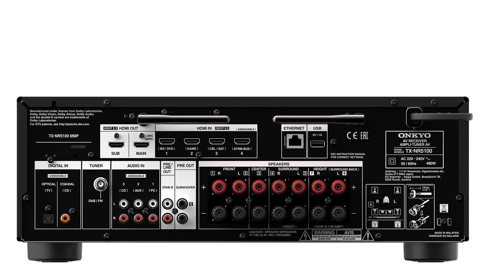 Onkyo TX-NR5100 - Receiver