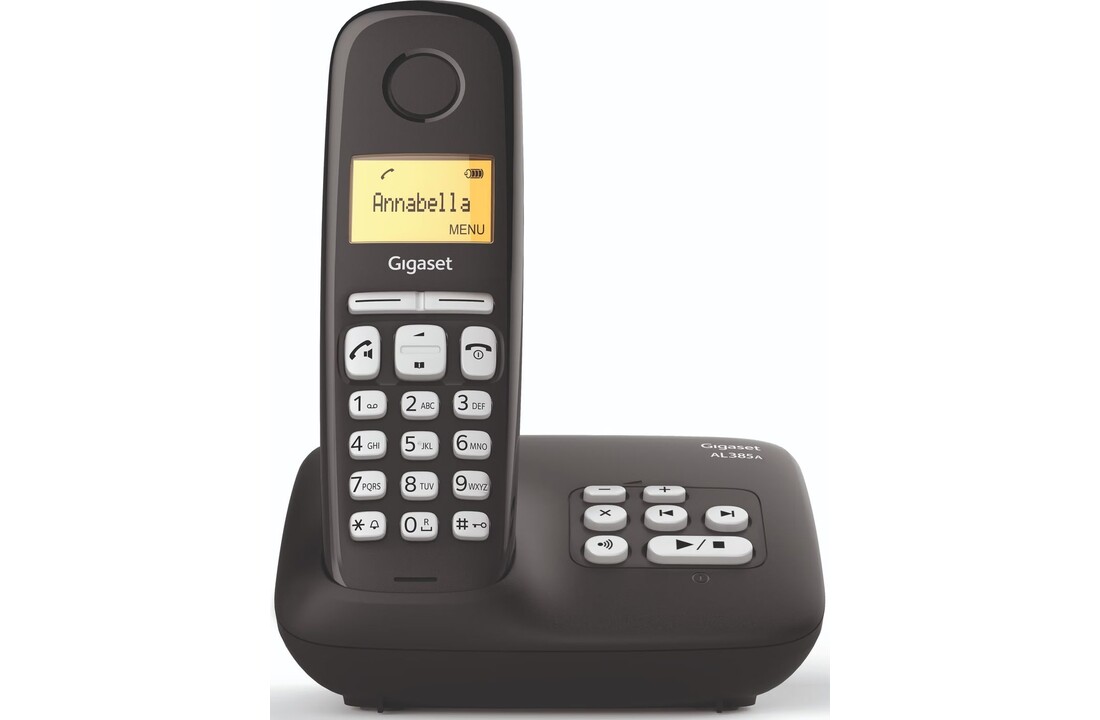 Gigaset AL385A Duo Zwart - Dect telefoon