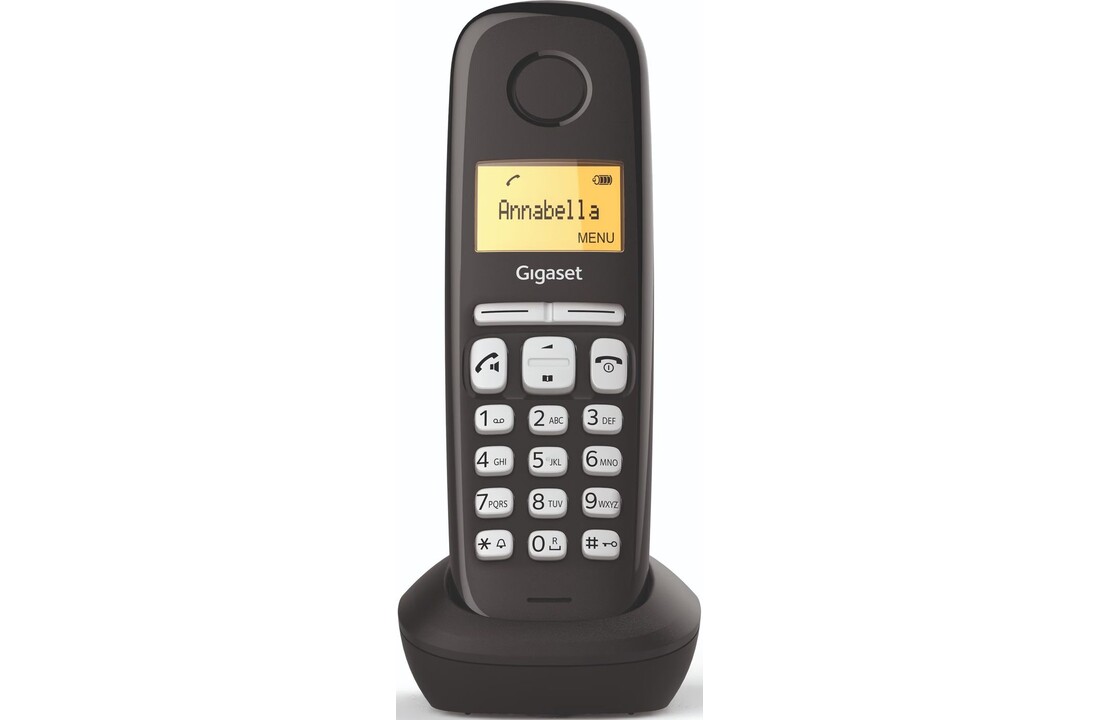 Gigaset AL385A Duo Zwart - Dect telefoon