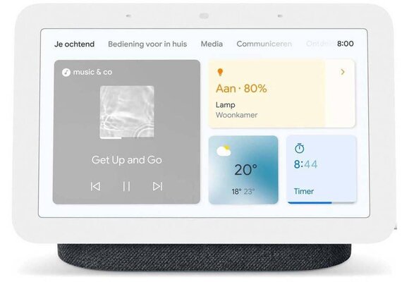 Google Nest Hub 2 Charcoal (GA01331-EU)	 - Smart Home systeem