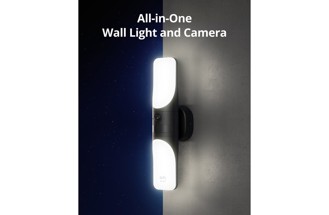 Eufy Wall Light Cam 2K S100 - Beveiligingscamera