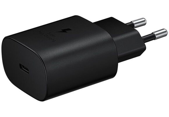Samsung USB-C Snellader 25W TA800 Zwart