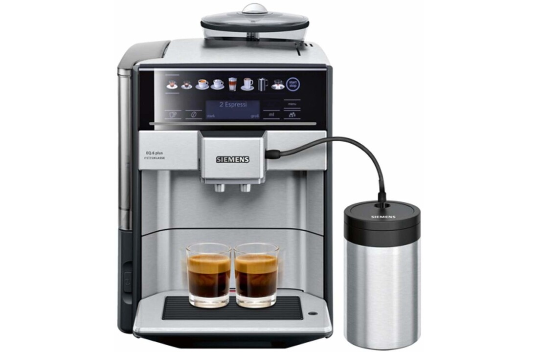 Siemens EQ.6 Plus extraKlasse TE657F03DE - Koffiemachine
