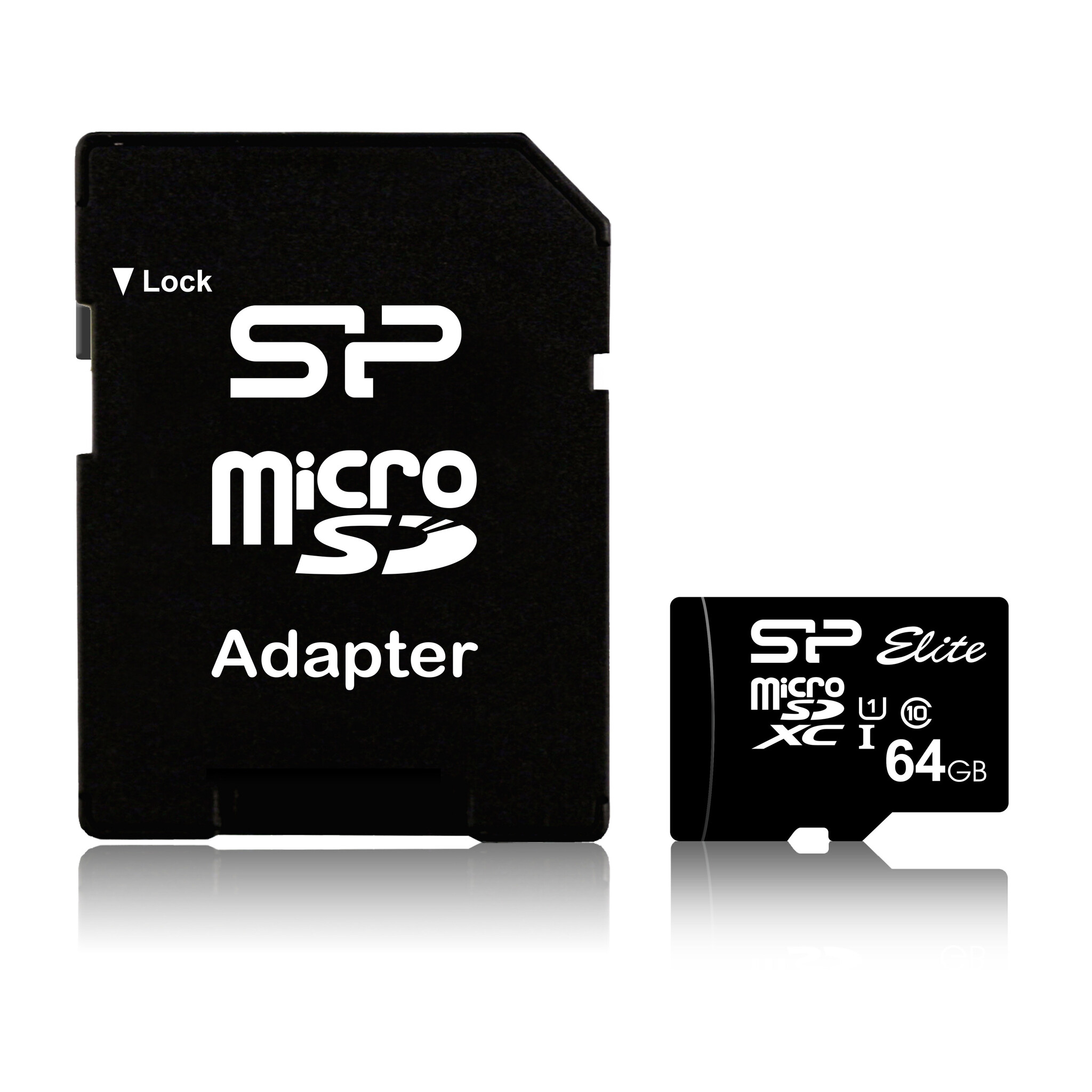 Silicon Power Elite 64GB Micro SDHC geheugenkaart - Micro SD kaart