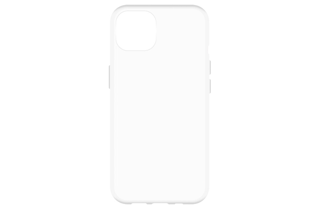 Just in Case Soft TPU Case Transparant voor iPhone 14 - Telefoonhoesje