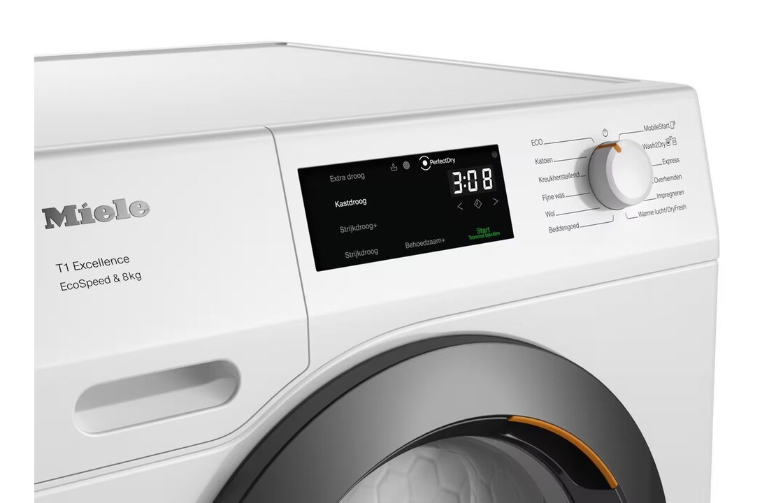 Miele TEC655WP EcoSpeed - Warmtepompdroger