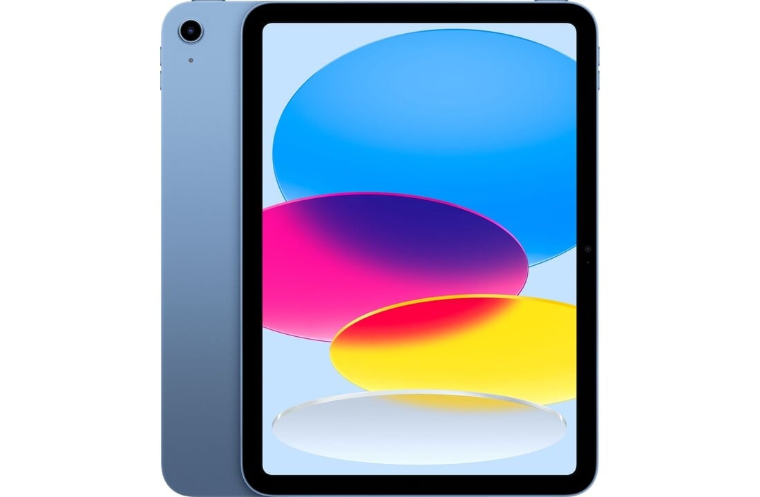 Apple iPad (2022) Wi-Fi 64GB Blauw MPQ13FD/A - Tablet