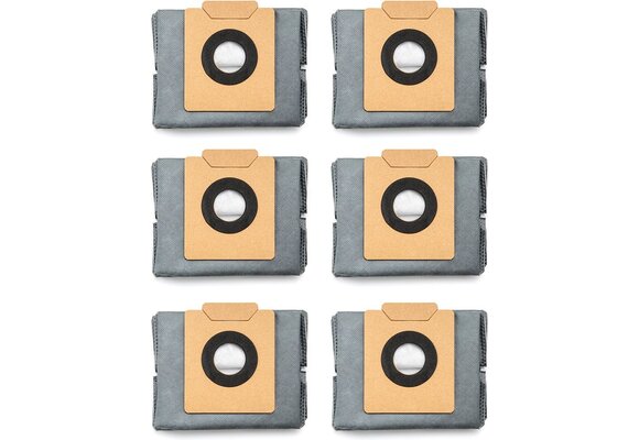 Eufy antibacteriële en geurverdrijvende stofzak voor X8 Pro-serie + X10 (6 stuks) - Stofzuigerzakken