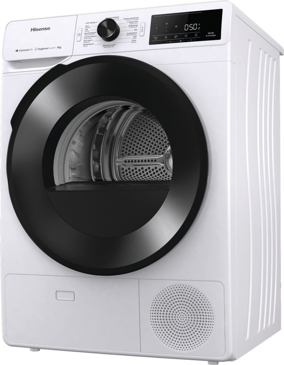 Hisense DH3V800UW/BLX - Warmtepompdroger