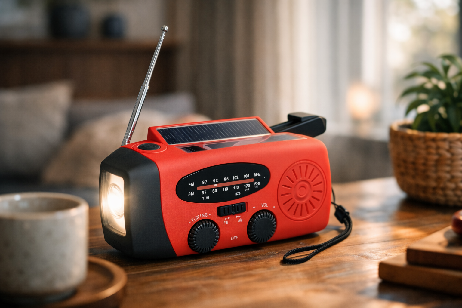 Goed voorbereid als de stroom uitvalt: de noodradio