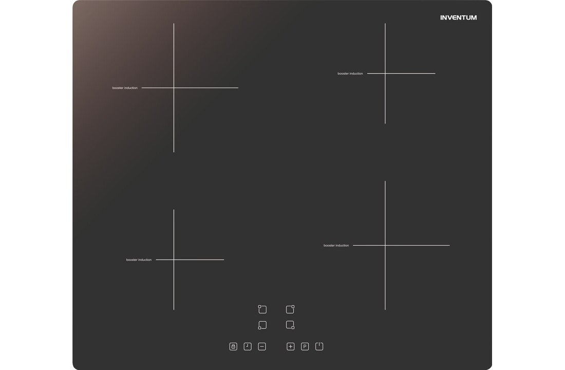 Inventum VKI6010ZW - Inductiekookplaat