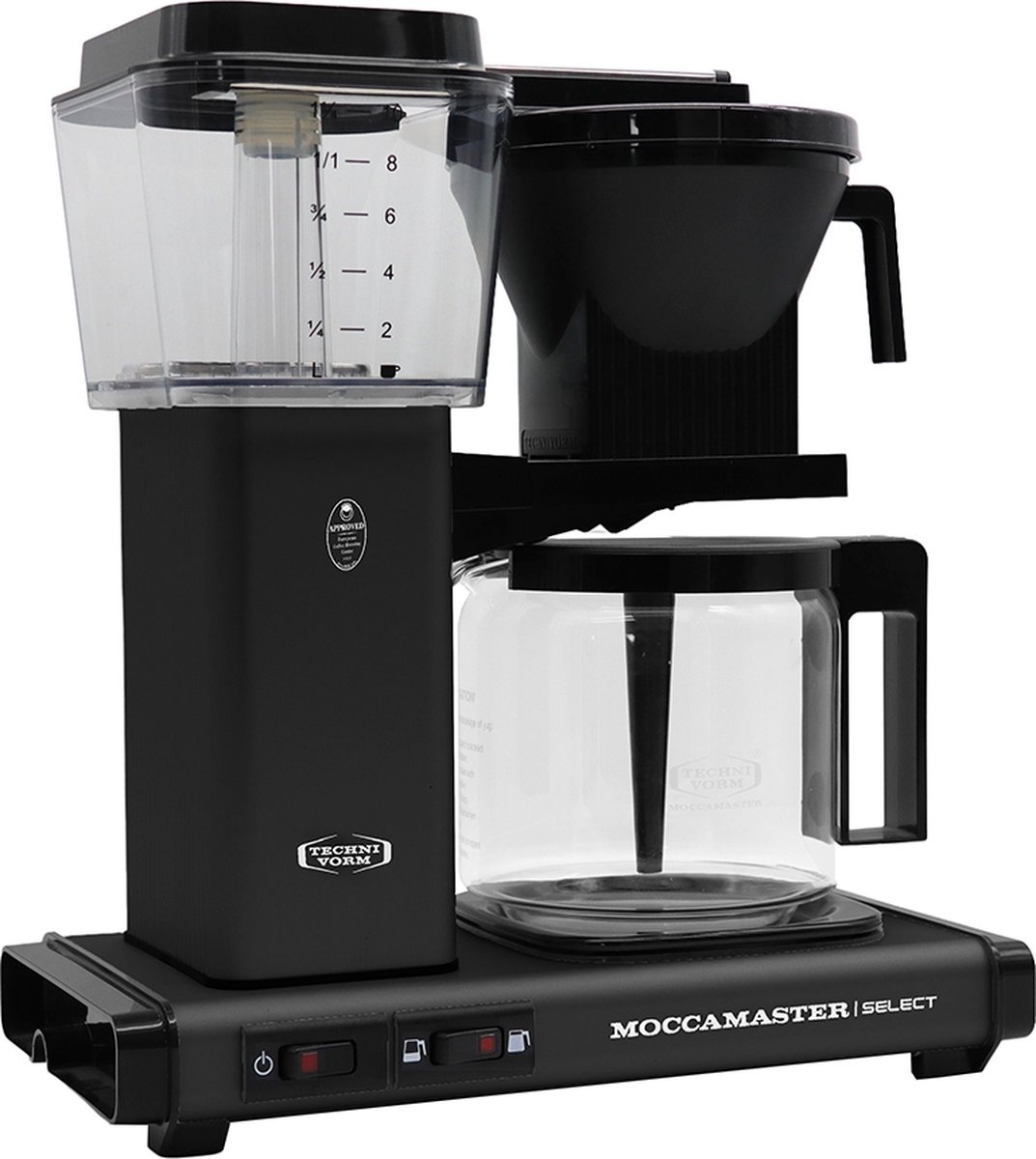 Moccamaster KBG Select (Matt Black) - Koffiezetapparaat