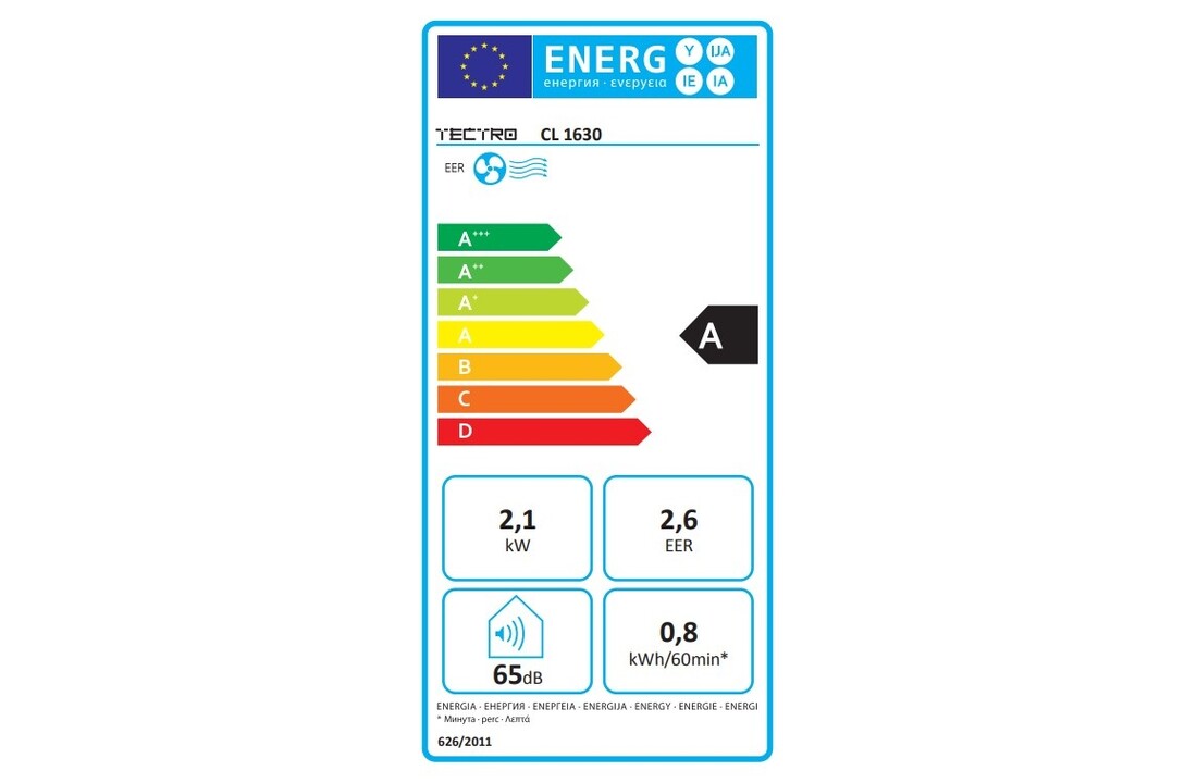 Tectro CL1630 - Mobiele airco