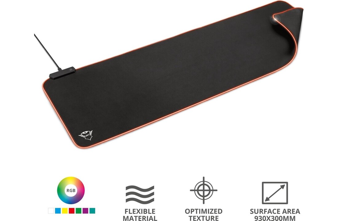 Trust GXT 764 Glide-Flex RGB XXL - Muismat
