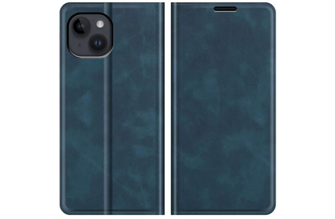 Just in Case Wallet Magnetic hoesje Blauw voor iPhone 14 - Telefoonhoesje