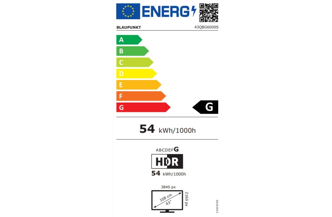 Blaupunkt 43QBG6000S - QLED TV