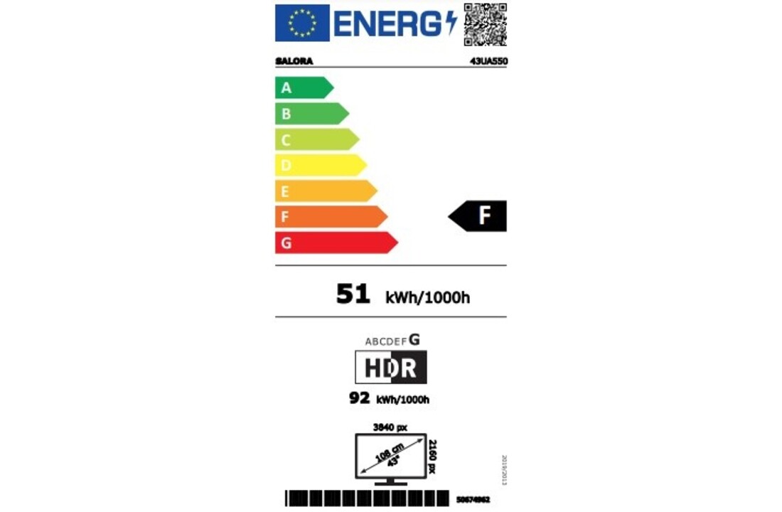 Salora 43UA550 - LED TV