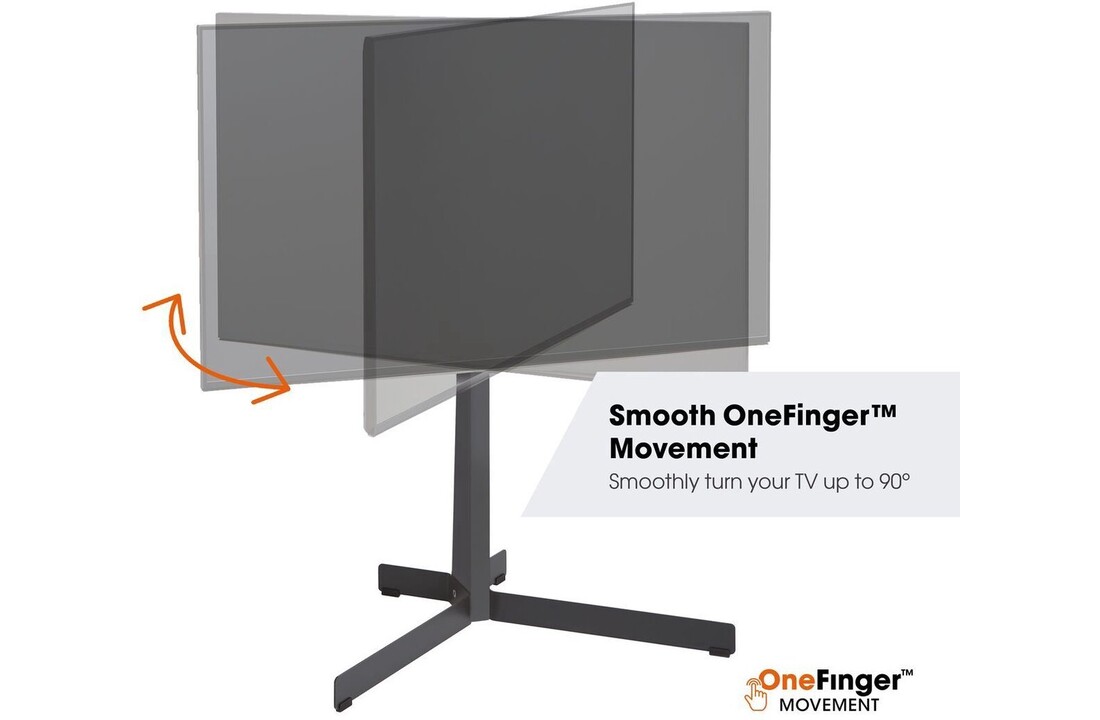 Vogel's TVS 3690 Zwart TV Vloerstandaard (40 - 77 inch) - TV muurbeugel