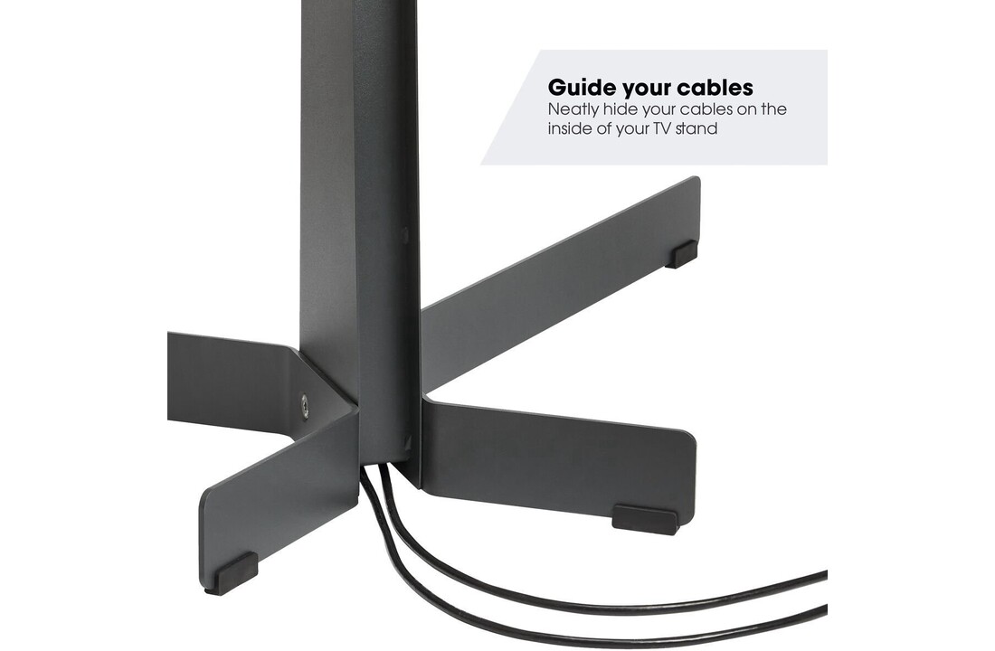 Vogel's TVS 3690 Zwart TV Vloerstandaard (40 - 77 inch) - TV muurbeugel
