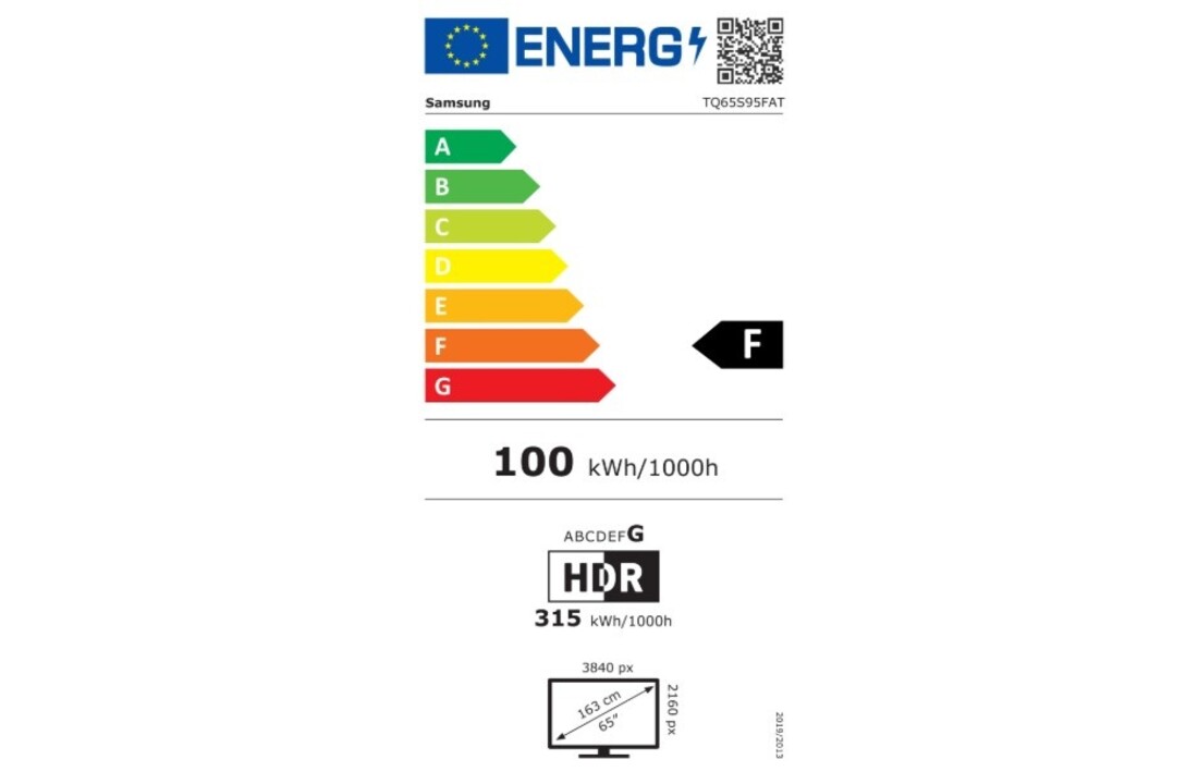 Samsung OLED 4K 65S95F (2025) - OLED TV.