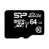 Silicon Power Elite 64GB Micro SDHC geheugenkaart - Micro SD kaart