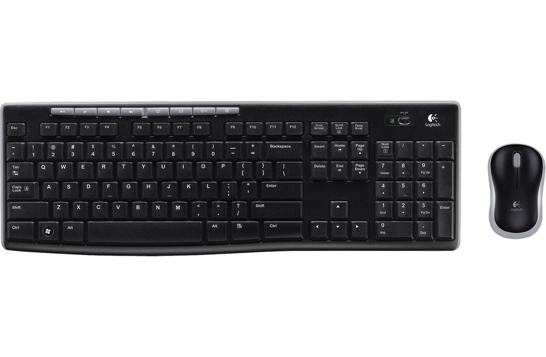Logitech MK270 (BM) - Toetsenbord + muis set