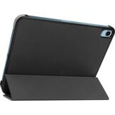 Just in Case iPad 2025 (11th Gen) / iPad 2022 (10th Gen) Smart Tri-Fold Case Zwart - Tablethoes