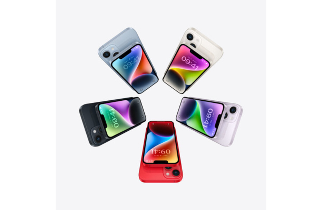 Apple iPhone 14 128GB Zwart  - Mobiele telefoon