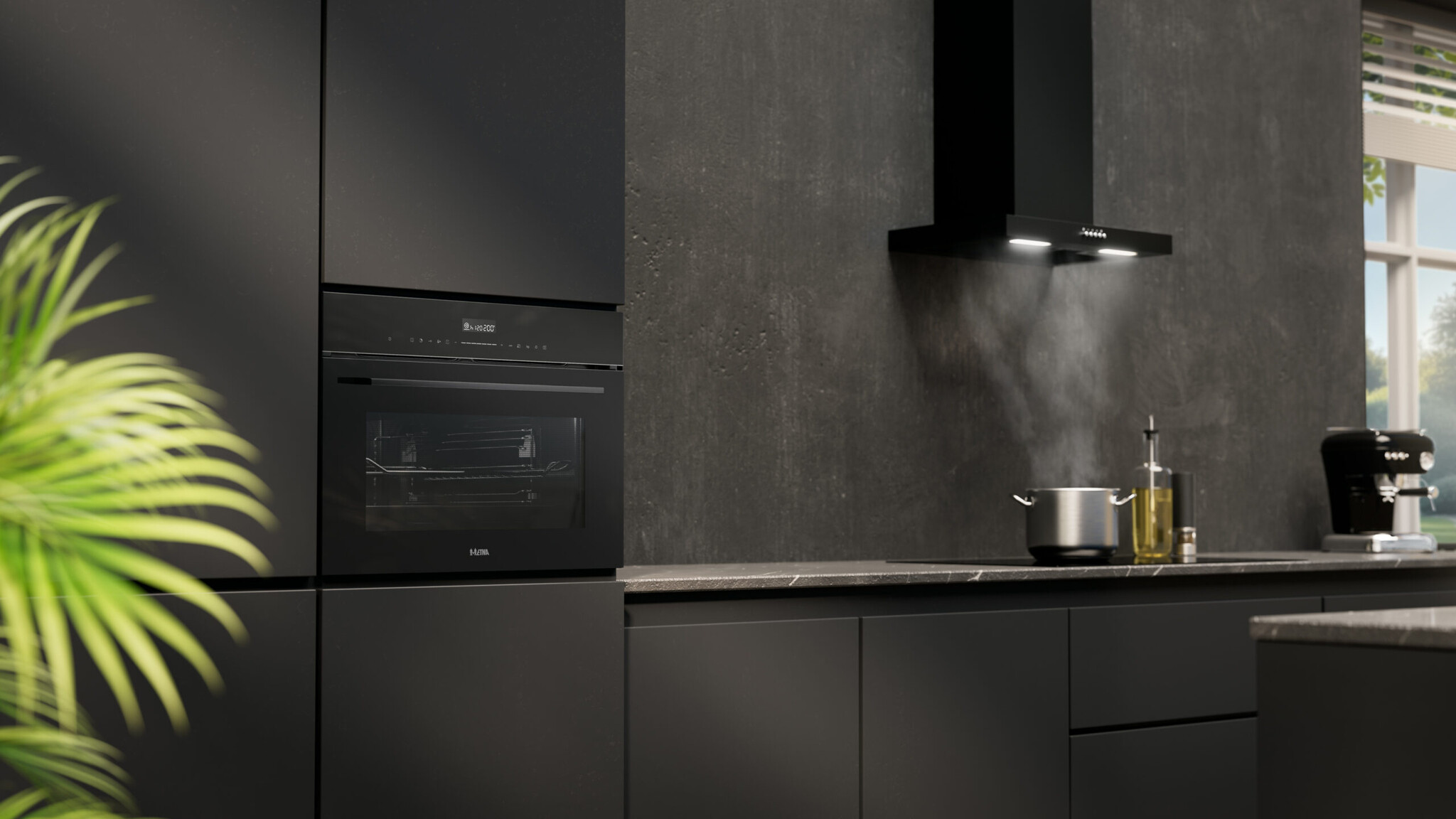 ETNA CM250ZT - Inbouw oven met magnetron.