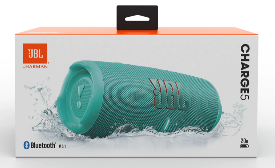 JBL Charge 5 Turquoise - Draadloze speaker