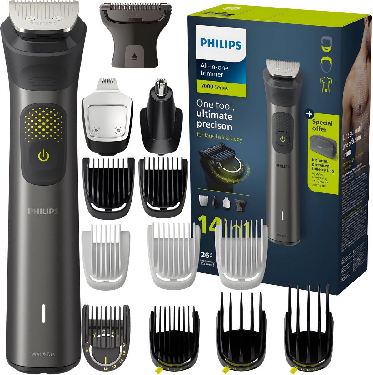 Philips All-in-One Trimmer MG7940/75 Series 7000 - Multigroomer