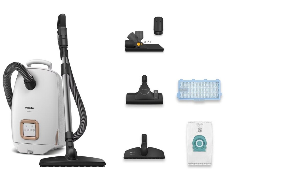 Miele Guard L1 Parquet Briljantwit - Stofzuiger met zak