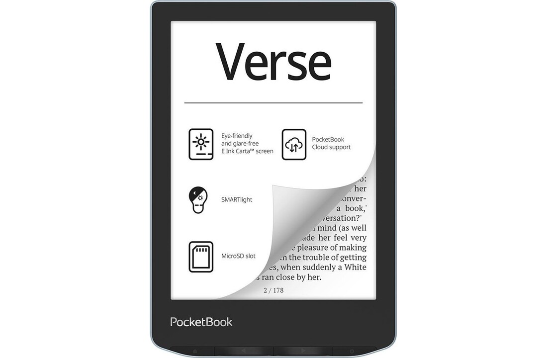 PocketBook Verse Bright Blue - E-reader