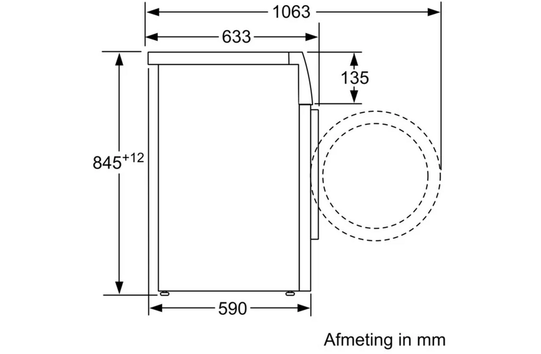 Bosch WAN28297NL Serie 4 EXCLUSIV - Wasmachine