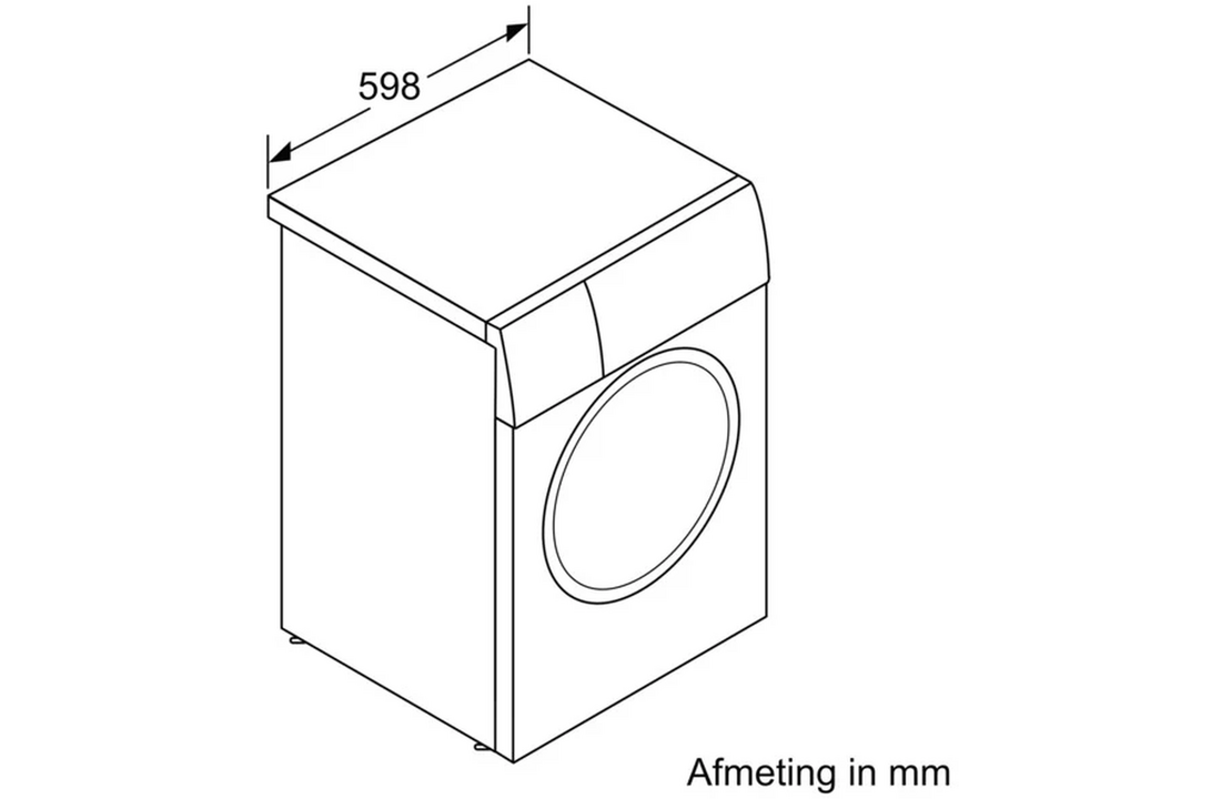 Bosch WAN28297NL Serie 4 EXCLUSIV - Wasmachine
