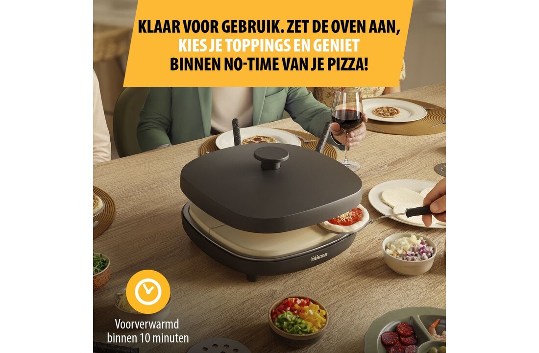 Tristar PZ-9176 Pizza Family 6 - Pizzarette