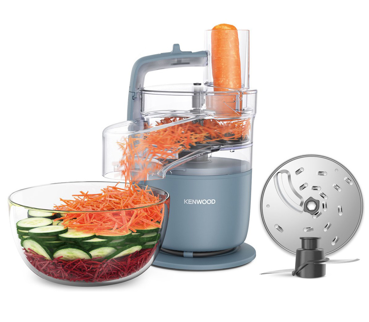 Kenwood MultiPro Go FDP22.130GY - Foodprocessor