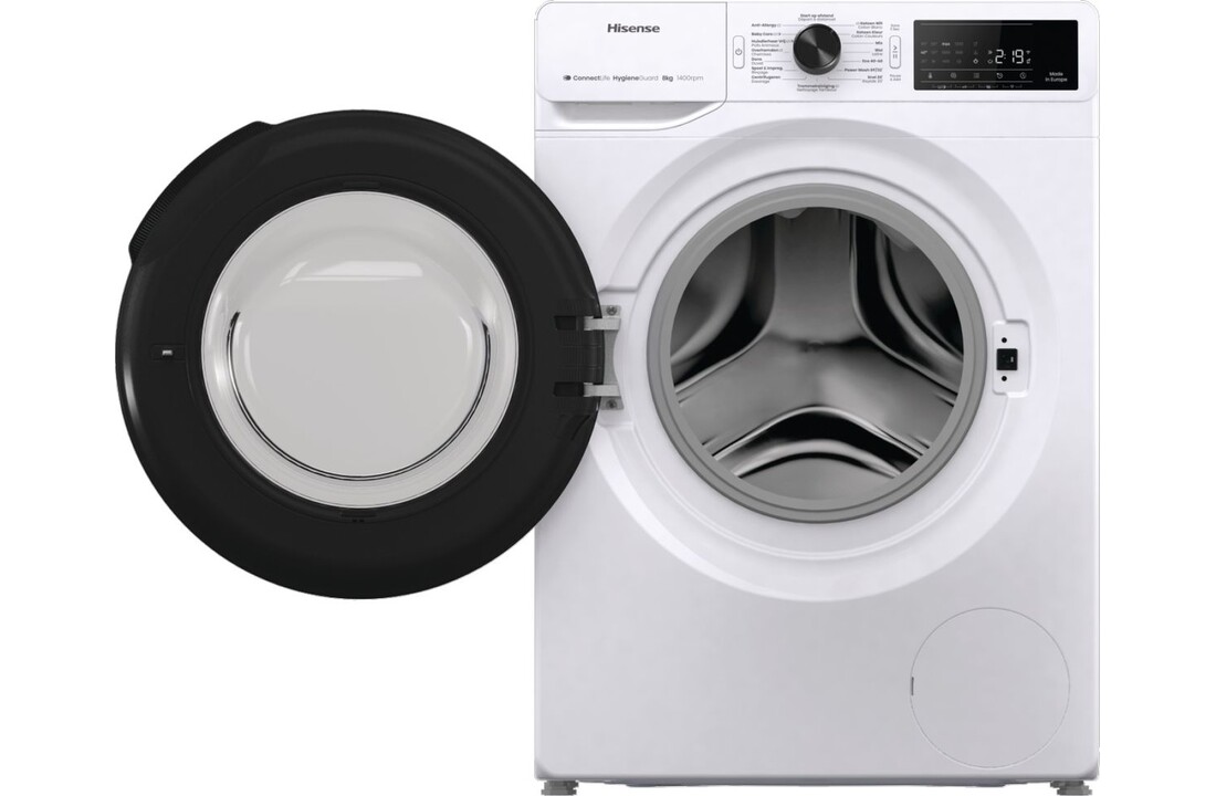 Hisense WF3V843BW/BLX - Wasmachine