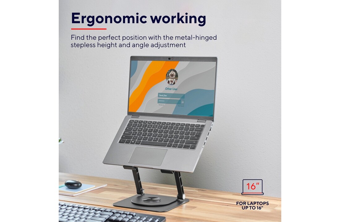 Trust Zeff - Laptopstandaard