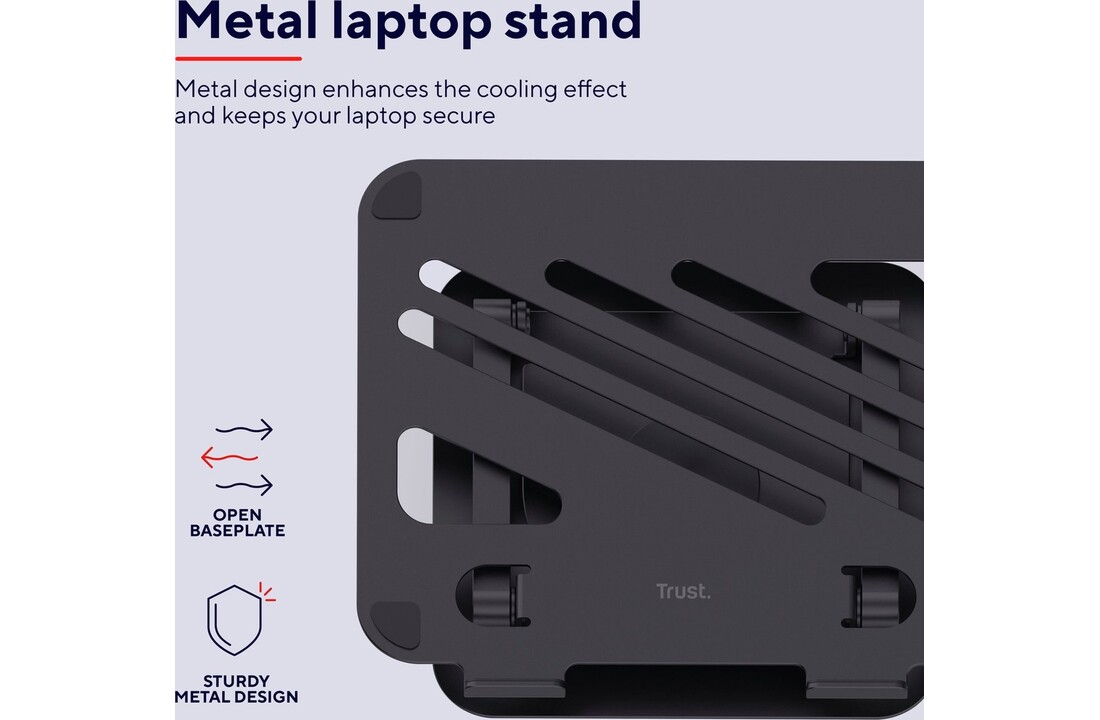 Trust Zeff - Laptopstandaard