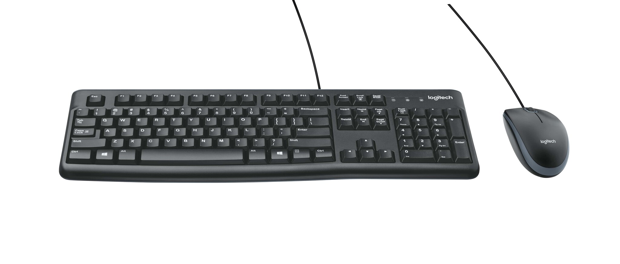 Logitech Desktop MK120 - Toetsenbord + muis set