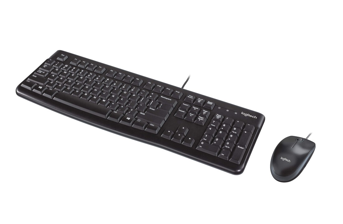 Logitech Desktop MK120 - Toetsenbord + muis set